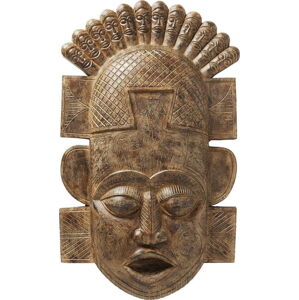Nástěnná dekorace Kare Design African Mask, výška 90 cm