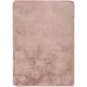 Růžový koberec Universal Alpaca Liso, 80 x 150 cm