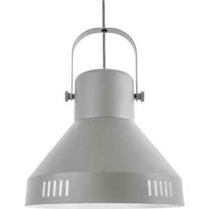 Šedé závěsné svítidlo Leitmotiv Tuned Iron, ø 35 cm