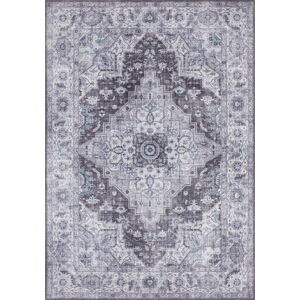 Šedý koberec Nouristan Sylla, 200 x 290 cm