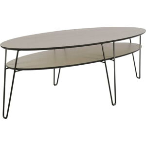 Konferenční stolek s černými nohami RGE Leon, šířka 150 cm