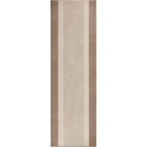 Béžovo-hnědý běhoun Hanse Home Basic, 80 x 200 cm