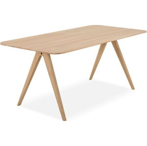 Jídelní stůl z dubového dřeva Gazzda Ava, 180 x 90 cm