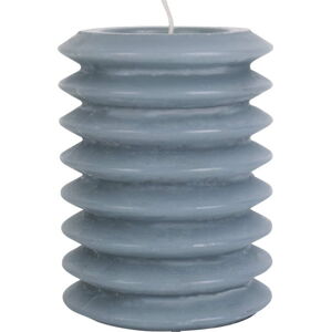 Modrá svíčka PT LIVING Layered, výška 10 cm