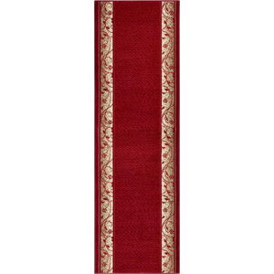 Koberec Basic Elegance, 80x300 cm, červený