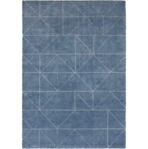 Modrý koberec Elle Decor Maniac Arles, 120 x 170 cm