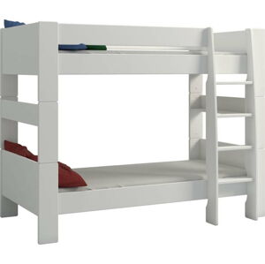 Bílá patrová dětská postel 90x200 cm Steens for Kids - Tvilum