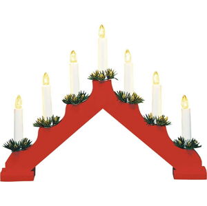Červená světelná dekorace s vánočním motivem Ola – Markslöjd