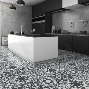 Samolepka na podlahu Ambiance Floor Sticker Tiles Leandro, 45 x 45 cm