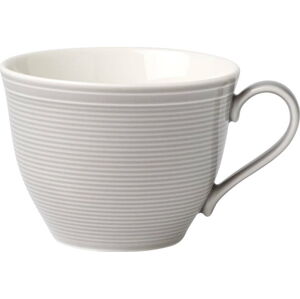 Bílo-šedý porcelánový šálek na kávu Villeroy & Boch Like Color Loop, 250 ml