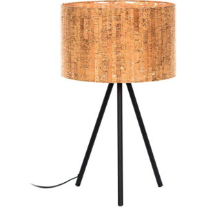 Hnědá stolní lampa La Forma, výška 56 cm