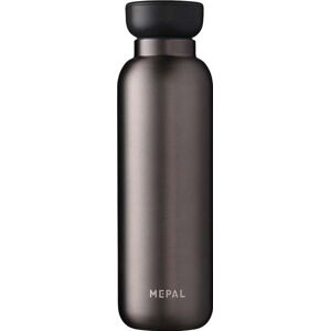 Tmavě šedá nerezová lahev 500 ml – Mepal