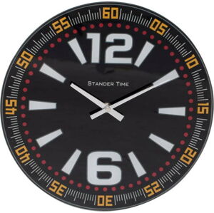 Nástěnné hodiny Mauro Ferretti Time B, ⌀ 30 cm