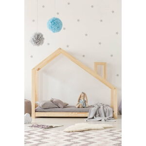 Domečková postel z borovicového dřeva Adeko Mila DMS, 120 x 190 cm