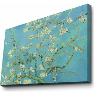 Nástěnná reprodukce na plátně Vincent Van Gogh Almond Blossom, 100 x 70 cm