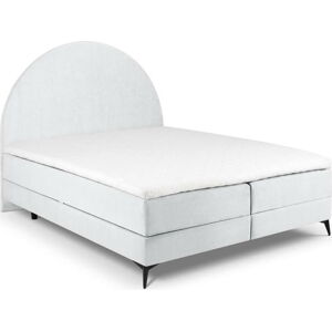 Světle šedá boxspring postel s úložným prostorem 160x200 cm Sunrise – Cosmopolitan Design
