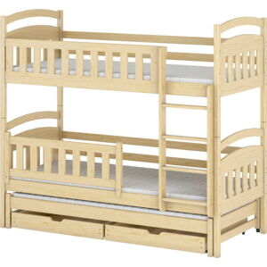Patrová dětská postel s úložným prostorem 80x160 cm Blanka - Lano Meble