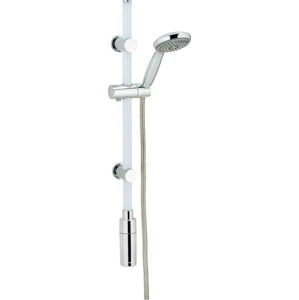 Světelný LED panel do sprchy se sprchovou hlavicí Wenko Warm White, délka 74 cm