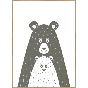 Dětský obrázek 30x40 cm Safest Place – Malerifabrikken