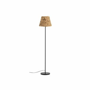 Stojací lampa v přírodní barvě se stínidlem z juty (výška 153 cm) Isla – Geese