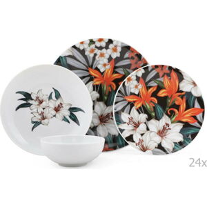 24dílná sada porcelánového nádobí Kutahya Vantejo