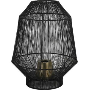 Černá stolní lampa (výška 38 cm) Vitora – Light & Living