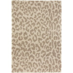 Béžový koberec 170x120 cm Patterned Animal - Ragami