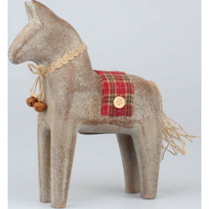Vánoční dekorace ve tvaru koně Dakls