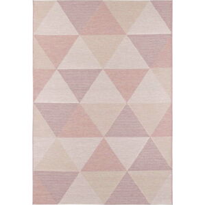 Růžový koberec vhodný i na ven Elle Decoration Secret Sevres, 160 x 230 cm