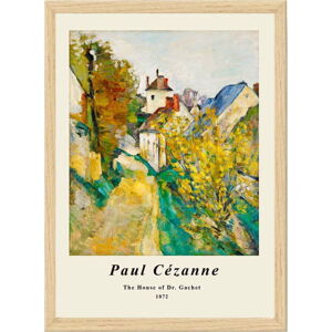 Plakát v rámu 55x75 cm Paul Cézanne – Wallity