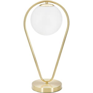 Stolní lampa ve zlaté barvě Mauro Ferretti Glamy Drop