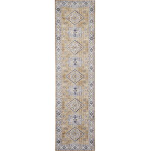 Šedý/béžový koberec běhoun 225x60 cm Topaz - Think Rugs