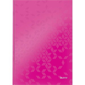 Růžový zápisník Leitz, 80 stran