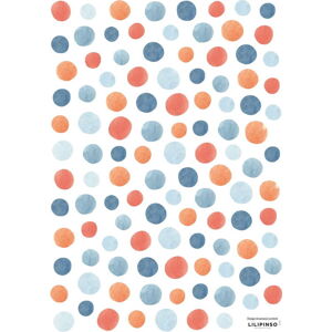 Dětské samolepky v sadě 110 ks 30x42 cm Colorful Dots – Lilipinso
