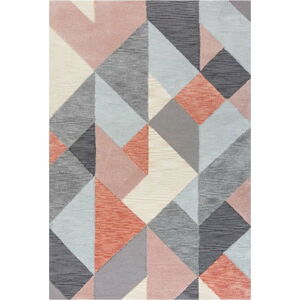 Šedo-růžový koberec Flair Rugs Icon, 160 x 230 cm