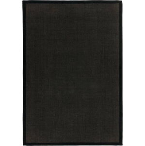 Černý koberec 230x160 cm Sisal - Asiatic Carpets