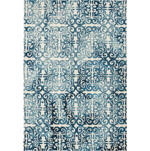 Modrý koberec Asiatic Carpets Fresco, 200 x 300 cm