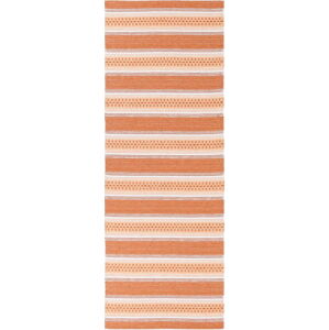 Oranžový koberec vhodný do exteriéru Narma Runö, 70 x 100 cm