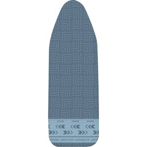 Modrý bavlněný potah na žehlící prkno Wenko Air Comfort, délka 140 cm