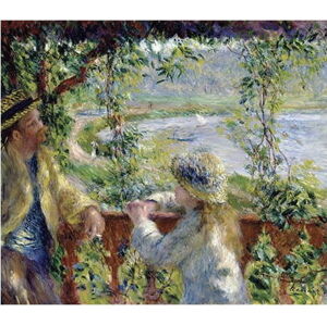 Reprodukce obrazu Auguste Renoir - By the Water, 50 x 45 cm