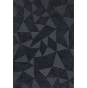 Šedý vlněný koberec 290x200 cm Shard - Flair Rugs