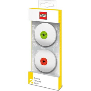 Sada 2 gum se zeleným a červeným detailem LEGO®
