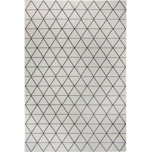 Černo-šedý venkovní koberec Ragami Athens, 80 x 150 cm