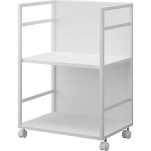 Bílý kovový pojízdný regál 42x60 cm Tower – YAMAZAKI