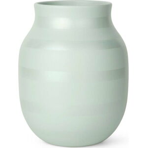 Světle zelená keramická váza ø 16 cm Omaggio - Kähler Design