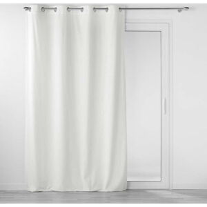 Bílý sametový závěs 140x260 cm Velouriane – douceur d'intérieur