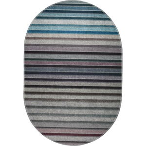 Modro-šedý pratelný koberec 160x230 cm – Vitaus