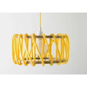Žluté stropní svítidlo EMKO Macaron, ø 45 cm