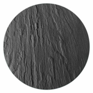 Černá skleněná podložka pod hrnec Wenko Trivet, ø 20 cm