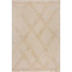 Béžový bavlněný koberec 120x170 cm Tessa Diamond – Flair Rugs